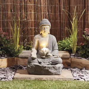 Serenity Lotus Buddha Water Feature