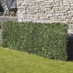 Artificial Laurel Fence