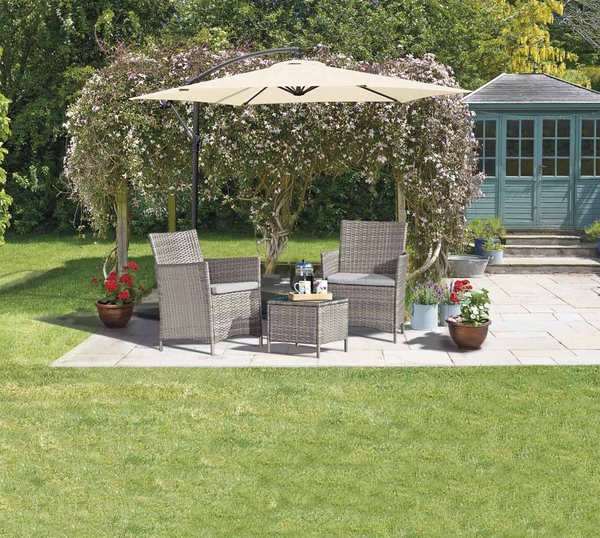 Seville Rattan Garden Bistro Set