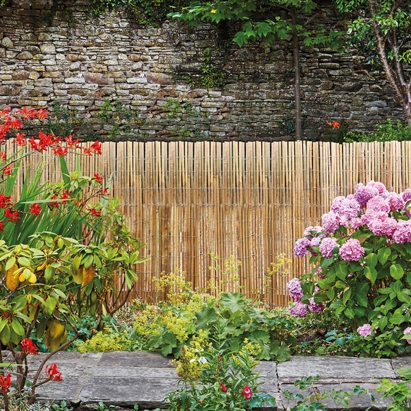 Bamboo Slat Fencing - 2x4m