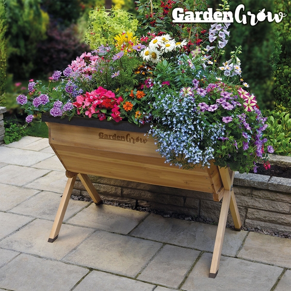 Garden Grow Raised Large Wooden Planter