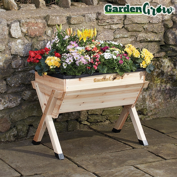 Garden Grow by BVG Group Ltd Wooden Planter - Medium