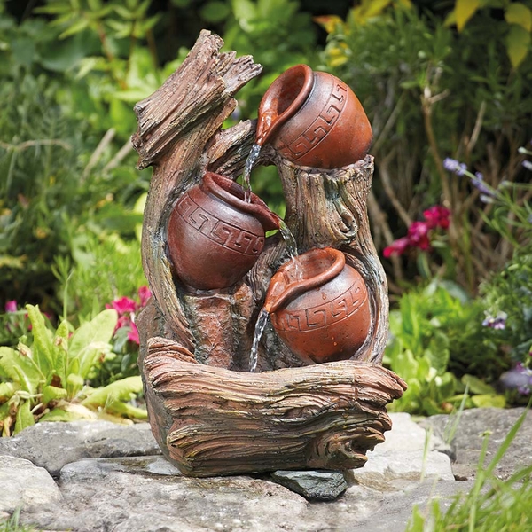 Serenity Tipping Pots Indoor and Outdoor Water Feature