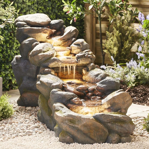 Serenity Extra Large Tumbling Rock Stream Water Feature